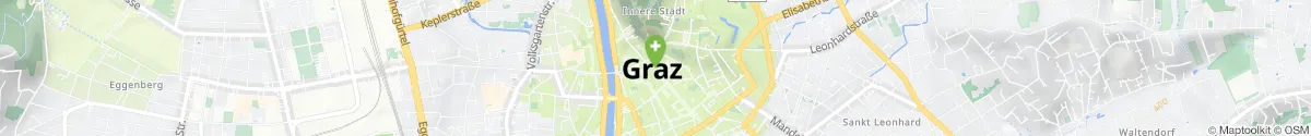 Kartendarstellung des Standorts für Stadt Apotheke Graz in 8010 Graz
